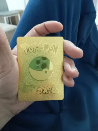 Lote de cartas Pokémon doradas