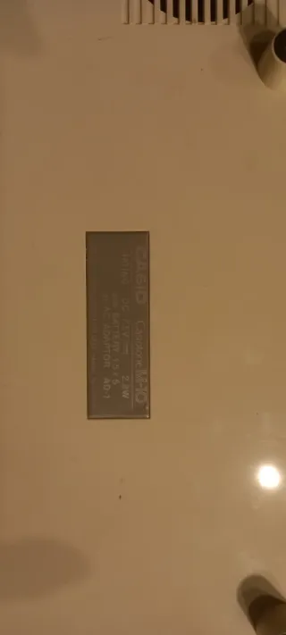 Casio Casiotone M10 Teclado