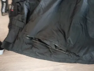 Pantalón de nieve negro con tirantes