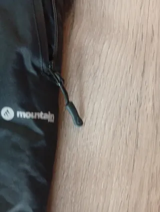 Pantalón de nieve negro con tirantes