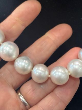 Collar de Perlas Australianas con oro y diamantes