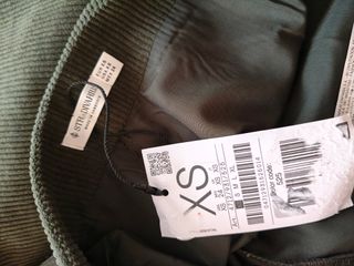 Falda pantalón verde pana