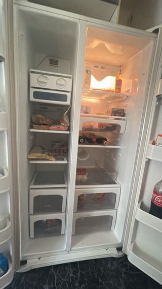 Nevera LG blanca