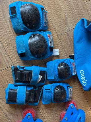 Patines en línea Oxelo T30-32 + protecciones