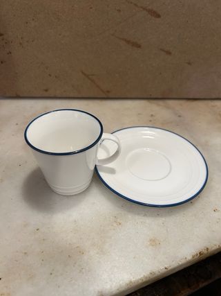 Tazze classiche in porcellana blu e bianca