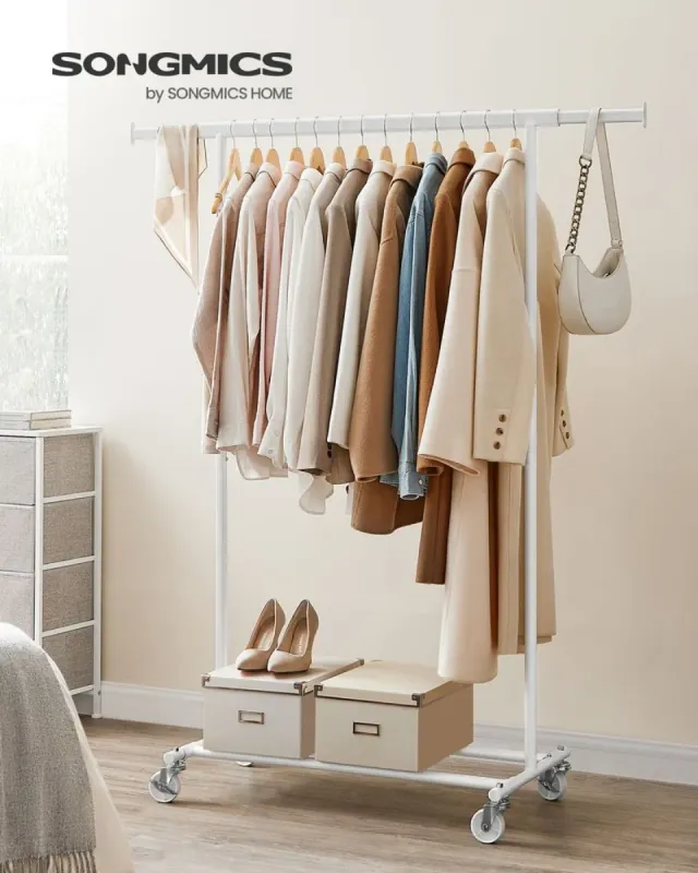 Perchero Extensible Burro Ropa SONGMICS HSR013W01