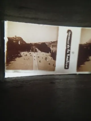 Antiguas fotos estereoscópicas de santos