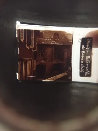 Antiguas fotos estereoscópicas de santos