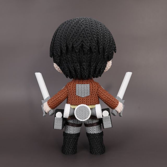 Levi Ackerman Ataque a los Titanes - Amigurumi