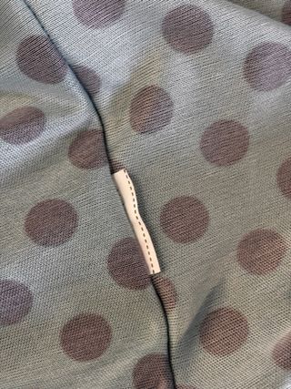 Blusa Zara Pois Verde e Nero