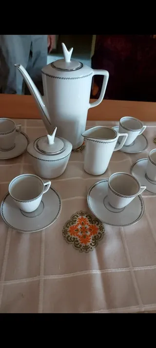 Juego de café vintage porcelana
