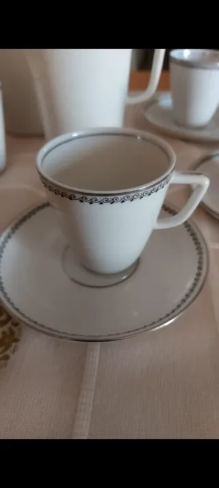 Juego de café vintage porcelana