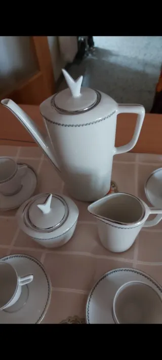 Juego de café vintage porcelana