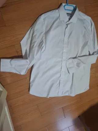 Camisa Emidio Tucci Talla L Blanca