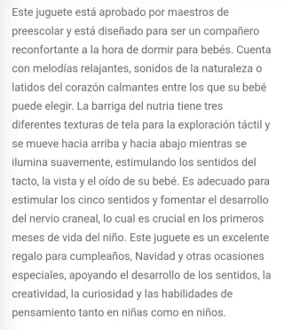 Nutria de Fisher Price ideal bebés, niños pequeños