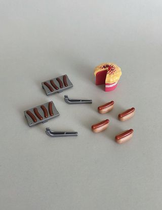 Playmobil Lote Pastel y Perritos Calientes