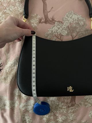 Bolso Piel Negro Polo Ralph Lauren