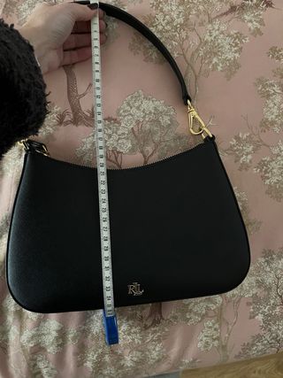 Bolso Piel Negro Polo Ralph Lauren