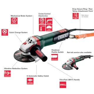 ✅ METABO WEPBA 19-125 Q DS M-Brush