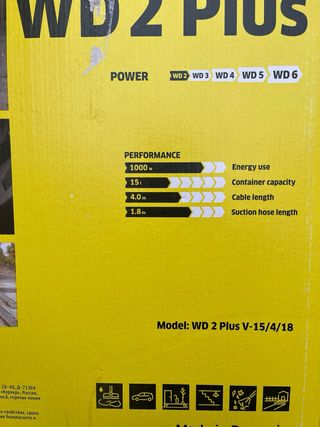 Aspirador Karcher WD2 Plus