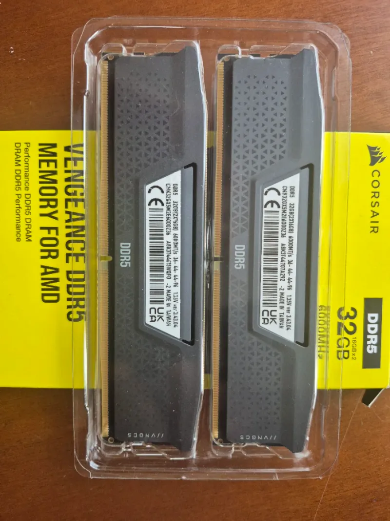 32 GB Corsair Vengeance DDR5 RAM afbeelding 2