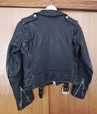 Chaqueta cuero Schott NYC Perfecto vintage