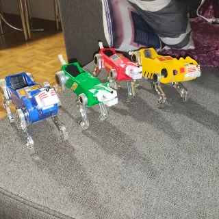 Figuras Power Rangers Leones