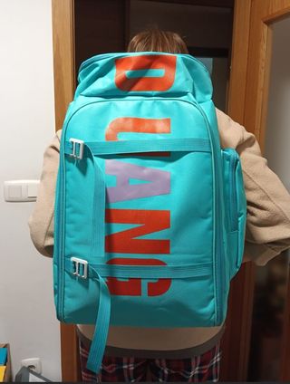 Mochila Duang Nylon Verde 60x30x20cm Precintada