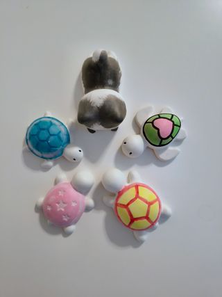 Tartarughe piccole profumate in gesso ceramico