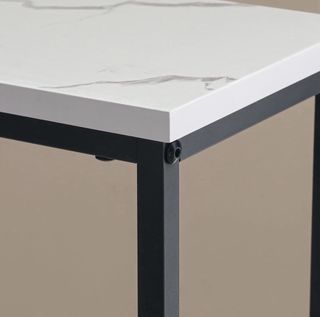 Mesa de entrada moderna madera y metal