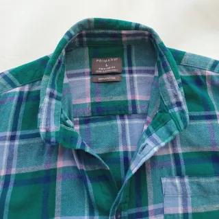 Camisa cuadros Primark Talla L