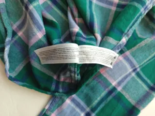 Camisa cuadros Primark Talla L