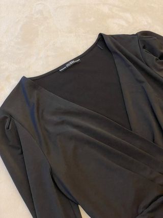 Vestido Negro Guess Talle S