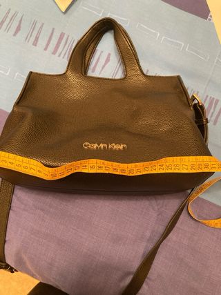 Bolso Calvin Klein Negro Piel sintetica