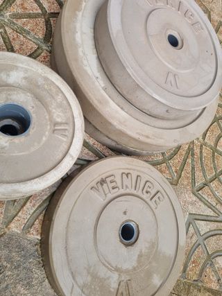 2 Pesas de 10Kg 28mm (20€) | Precio imbatible