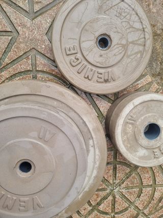 2 Pesas de 10Kg 28mm (20€) | Precio imbatible