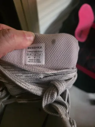 Zapatillas Bresca Beige y Gris