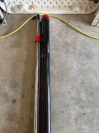 Pantalla de proyección trípode 180x180