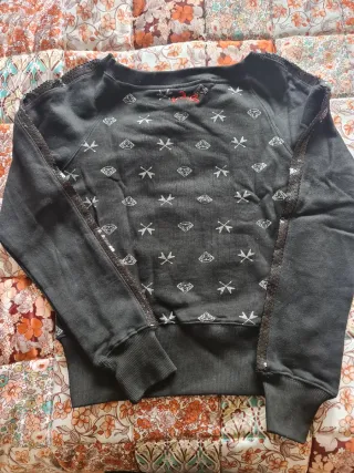 Sudadera Mujer Eight Sin Talla Única Negra