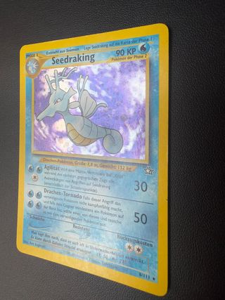 Pokémon Kingdra Neo Genesis 8/111 Holo Alemán