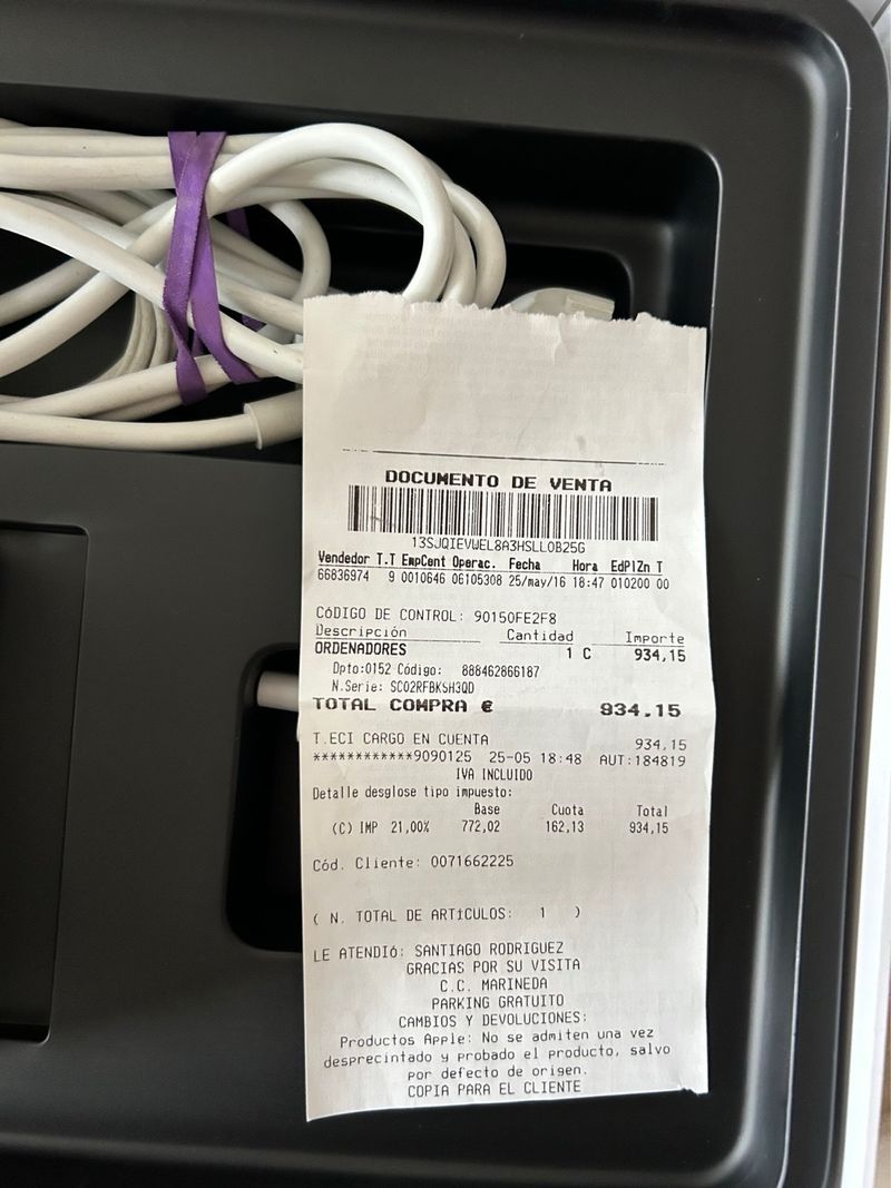 MacBook Air 13' 2015 Plata. afbeelding 6