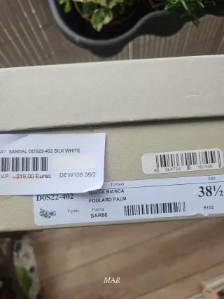 Sandalias foulard Dee Ocleppo estampado floral