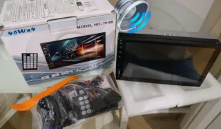 Radio Coche Bluetooth Aux USB 2DIN con Mando