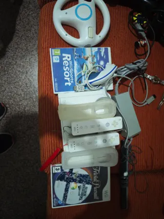 Nintendo Wii: Volante, Mandos y Juegos