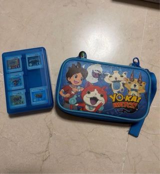 Nintendo 3DS XL Blanca + 5 Juegos