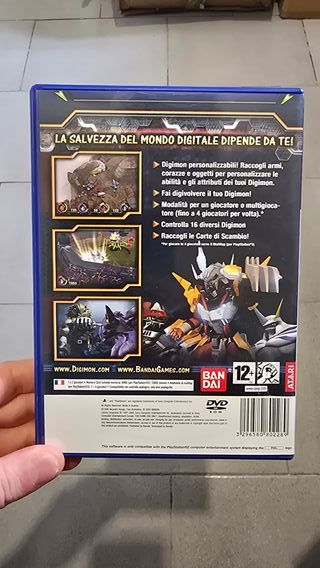 Digimon World 4 PS2 Completo Manuale