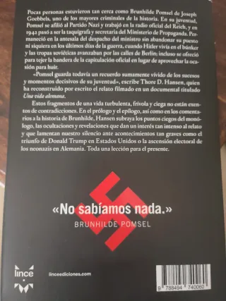 Mi Vida con Goebbels libro