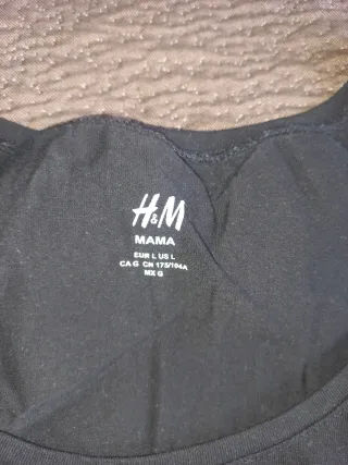 Lote leggings premamá negros más camiseta