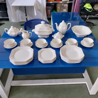 Vajilla La Cartuja de Sevilla porcelana