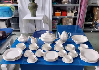 Vajilla La Cartuja de Sevilla porcelana